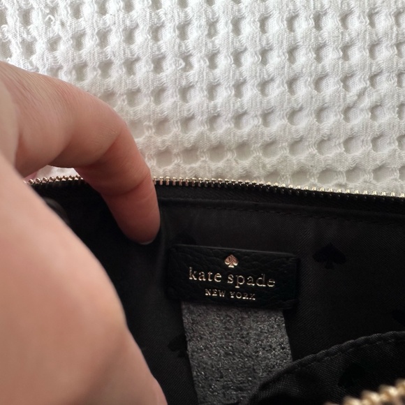 Kate Spade Black Wristlet/Wallet - Picture 3 of 4